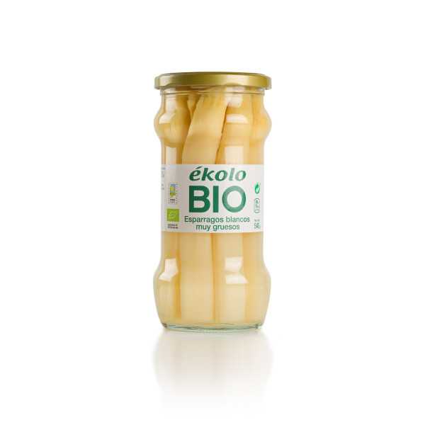 Espárragos Ecológicos Blancos Muy Gruesos