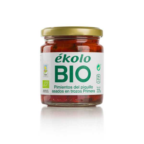 Pimientos del PIQUILLO Ecológicos Trozos