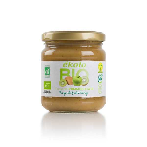 Purée de Pommes et de Kiwis Bio