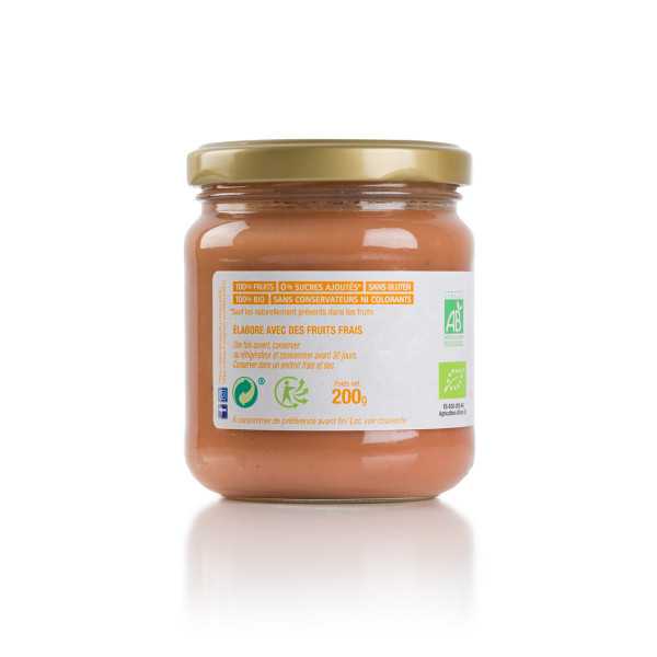 Purée de Bananes et Fraises Bio