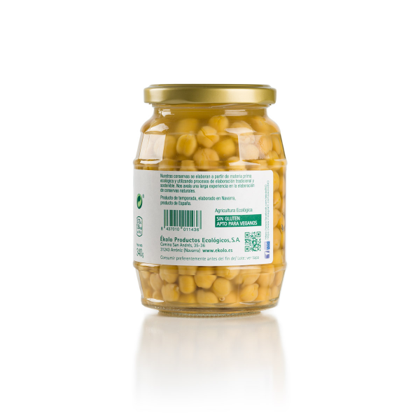 Garbanzo Ecológico al Natural