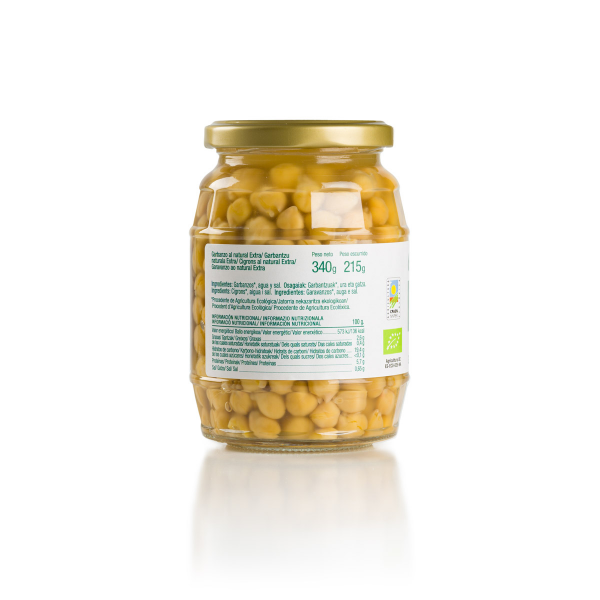 Garbanzo Ecológico al Natural